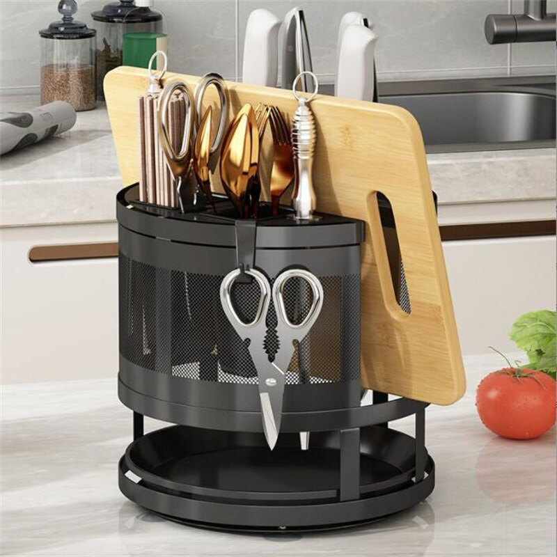 Rotating Kitchen Organizer Shelf Box