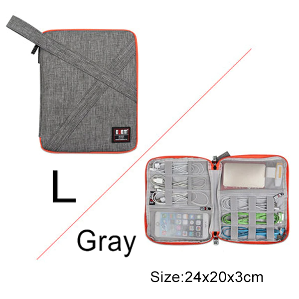 Travel Smart Electronic Case Organizer