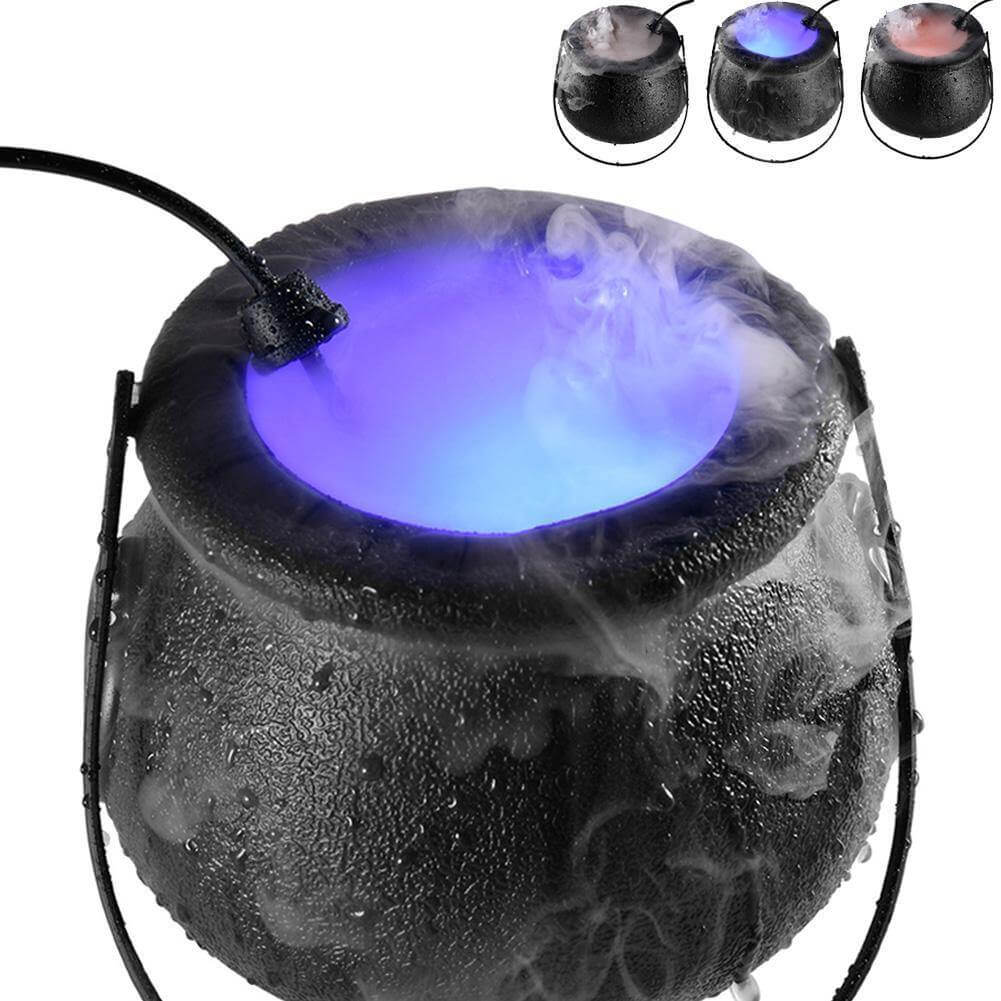 LED Colorful Halloween Smoke Humidifier Machine