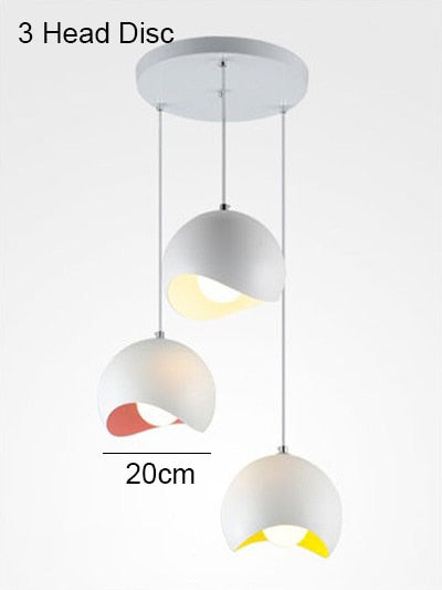 Modern Aluminum Eggshell Nordic Pendant Lamp