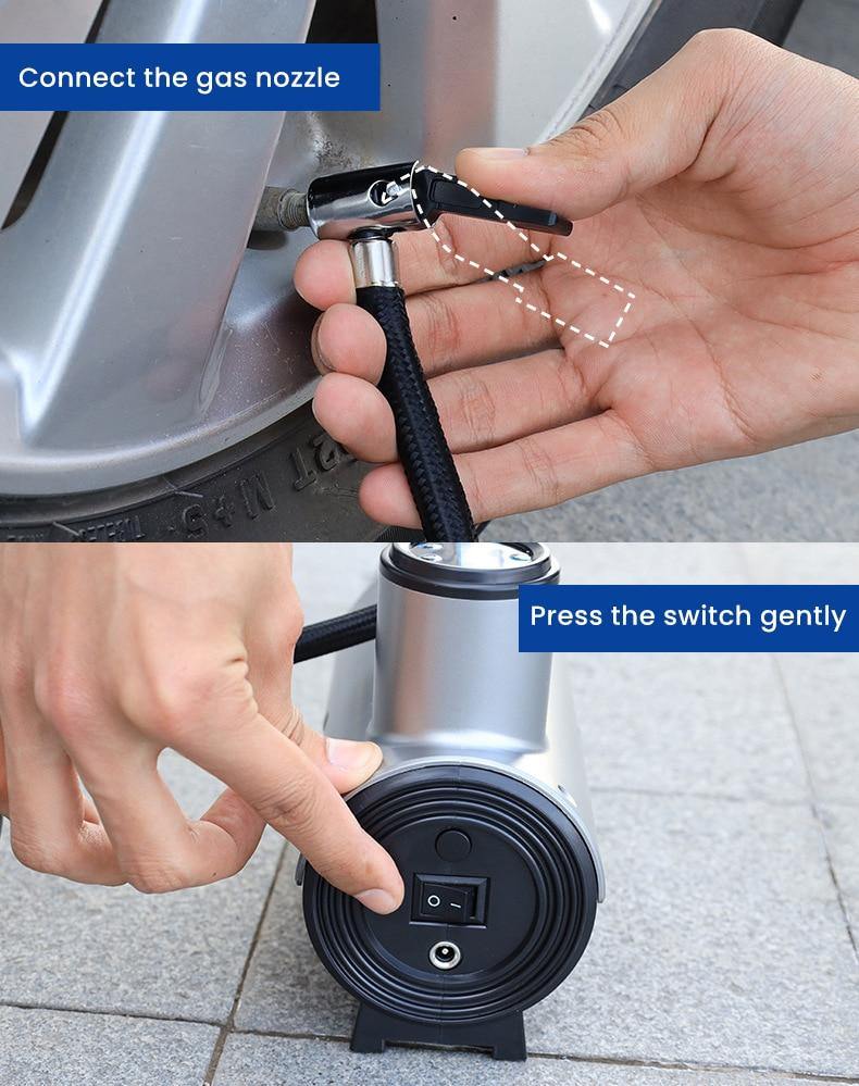 Portable Wireless Car Air Compressor