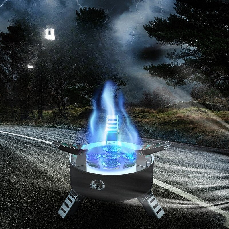 Ultra Light Camper Foldable Windproof Gas Stove