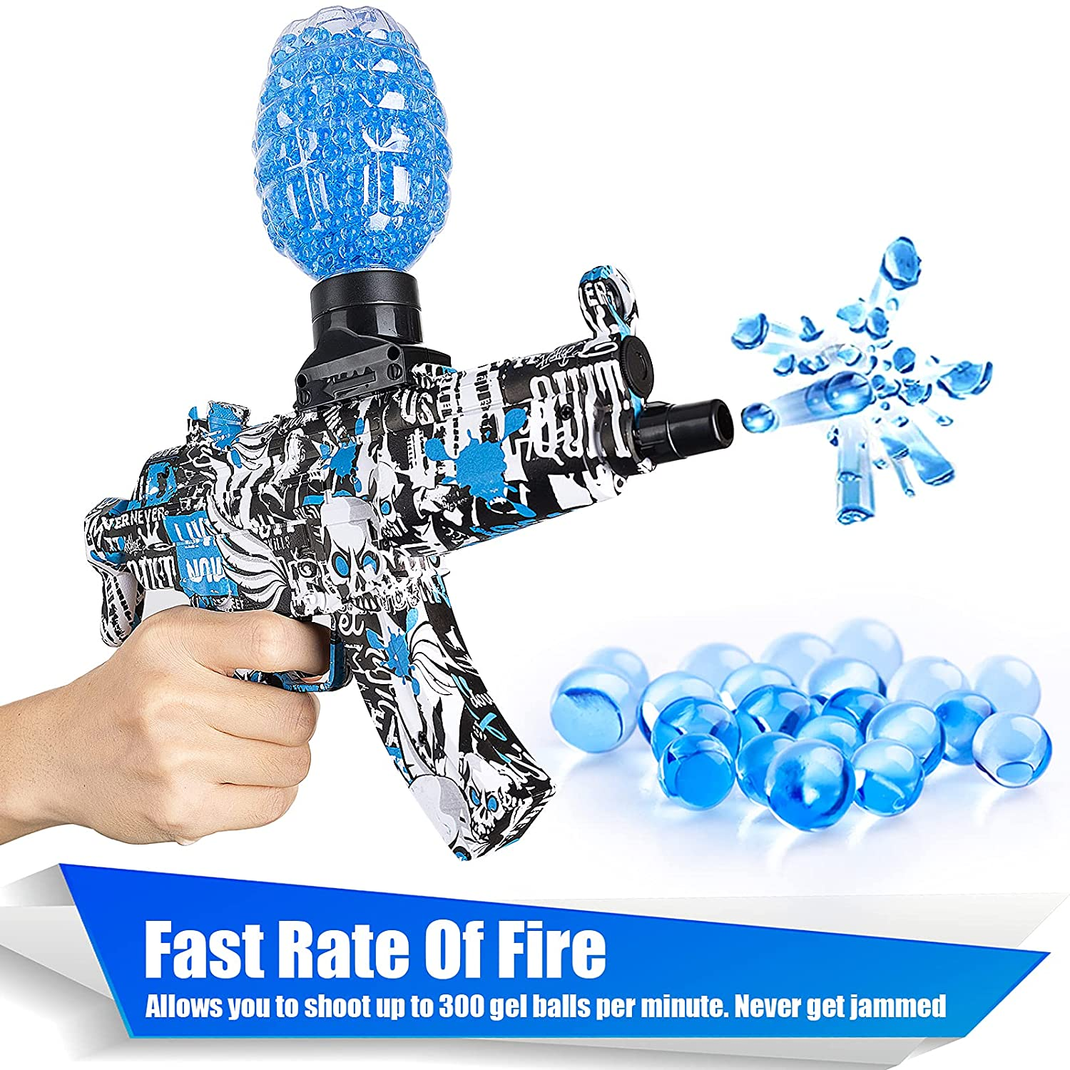 Kids Soft Water Bullet Toy Gun