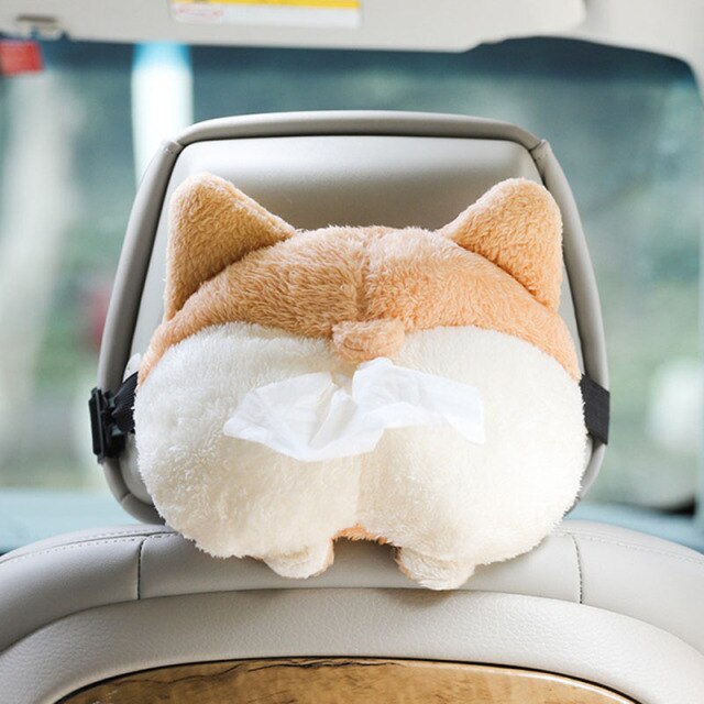 Cute Pet Butt Tissue Box