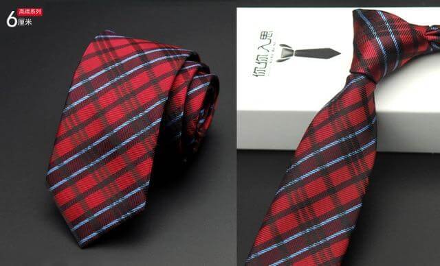 Designers Fashion Dot Striped Plaid neck Tie