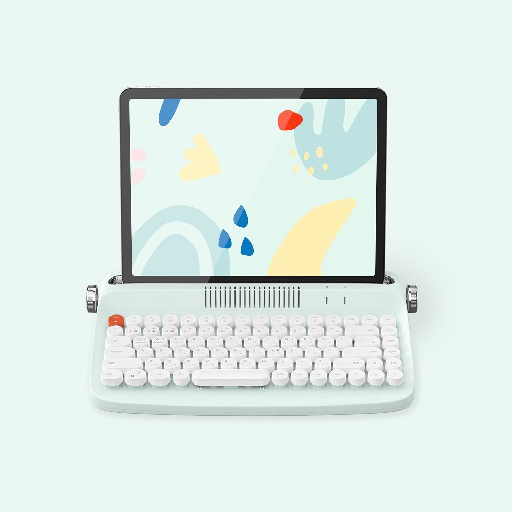 Mechanical Touch Creative Wireless Keyboard