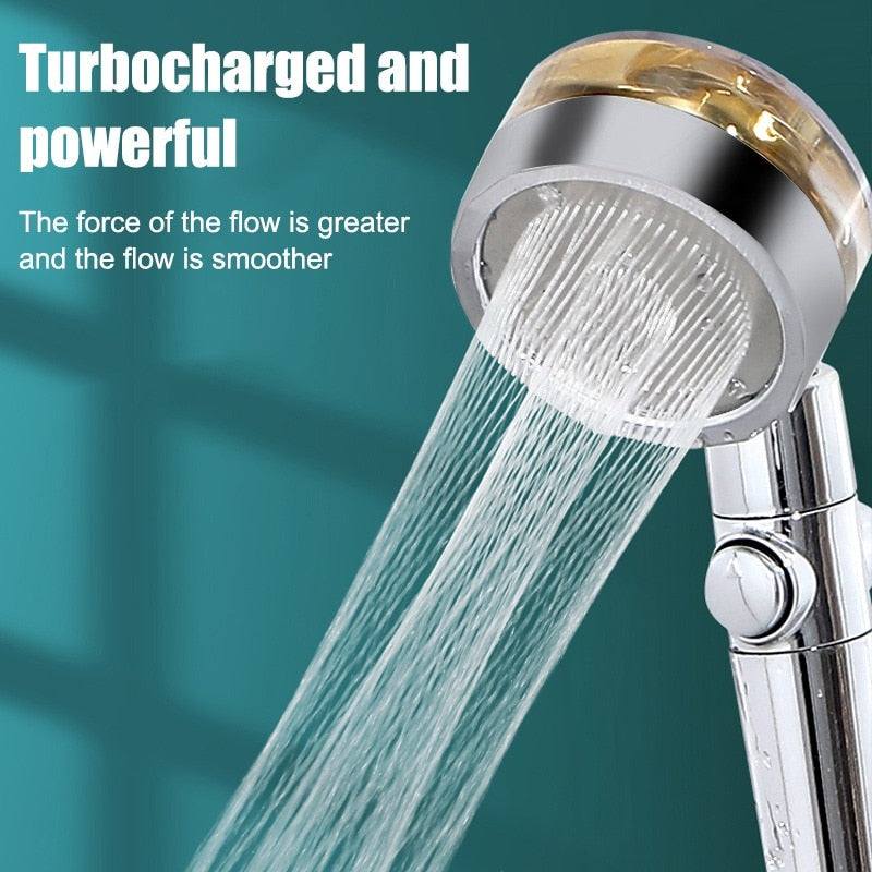 360 High Pressure Rainfall Shower Head