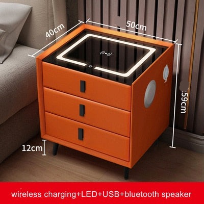 Creative Multifunctional Smart Bedside Speaker Table