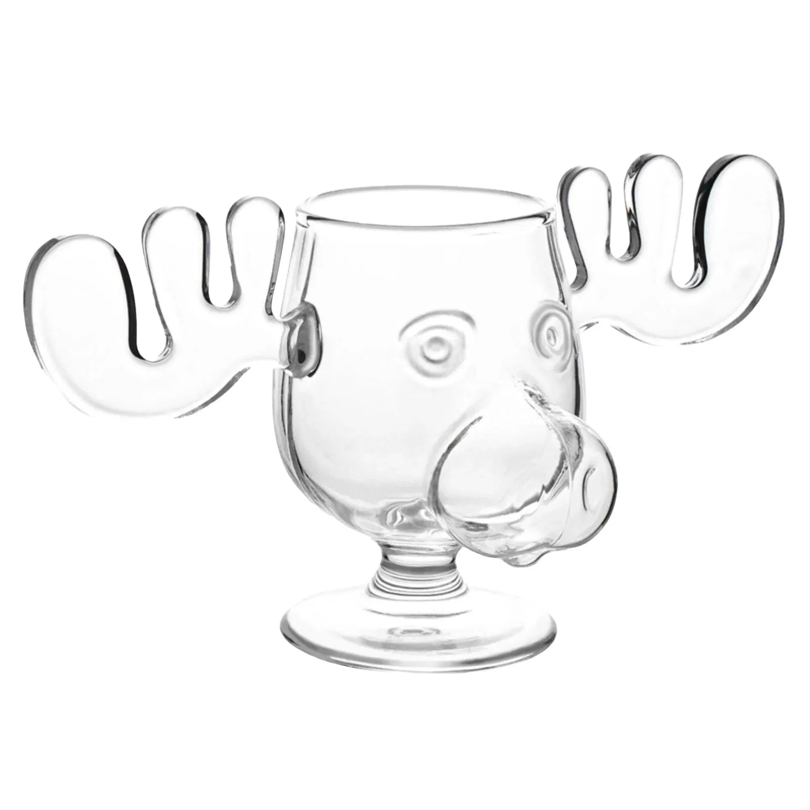 Nordic Antler Novelty Drinking Glass