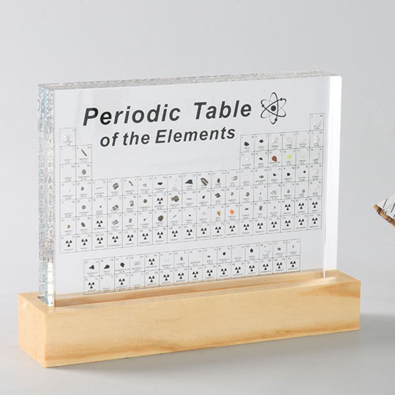 Educational Acrylic Science Periodic Table Decor