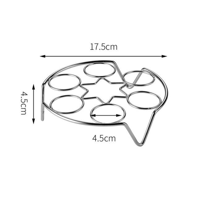 Multifunctional Egg Storage Steamer Rack