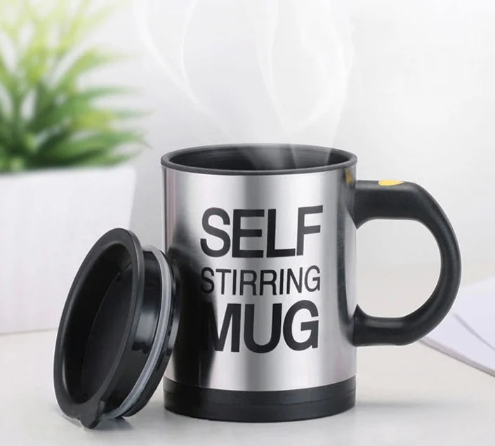 Automatic Self-Stirring Insulated Smart Mug