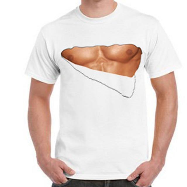 Chest Muscle Hip Hop Tshirt