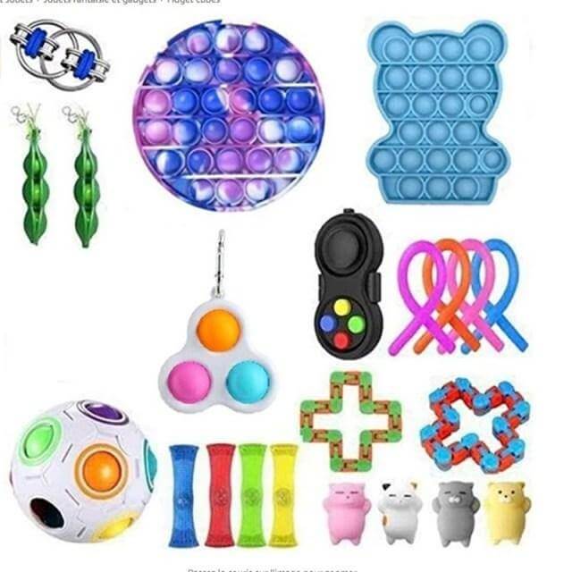 Anti Stress Fidget Hand Toy Set