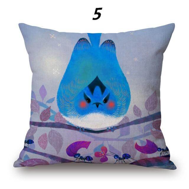 Luxury Flower Vase Cushion Cover Pillowcase