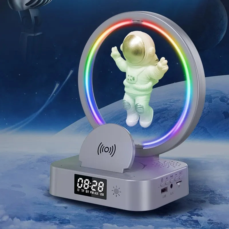 Galactic Astranout Alarm Clock RGB Speaker