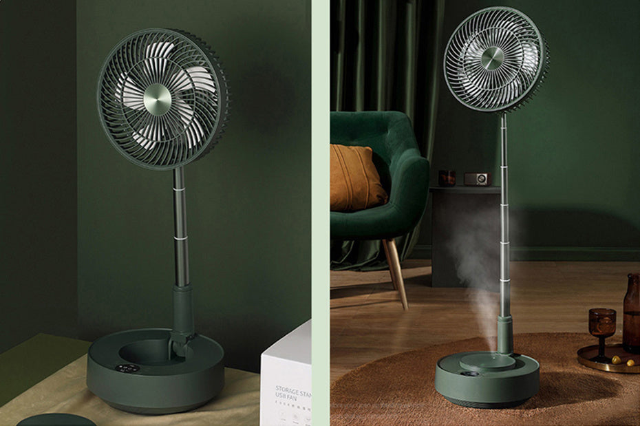 Elegant Mini Foldable Humidifier Fan