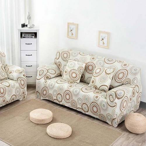 Universal Modern Colorful Cute Loveseat Sofa Covers