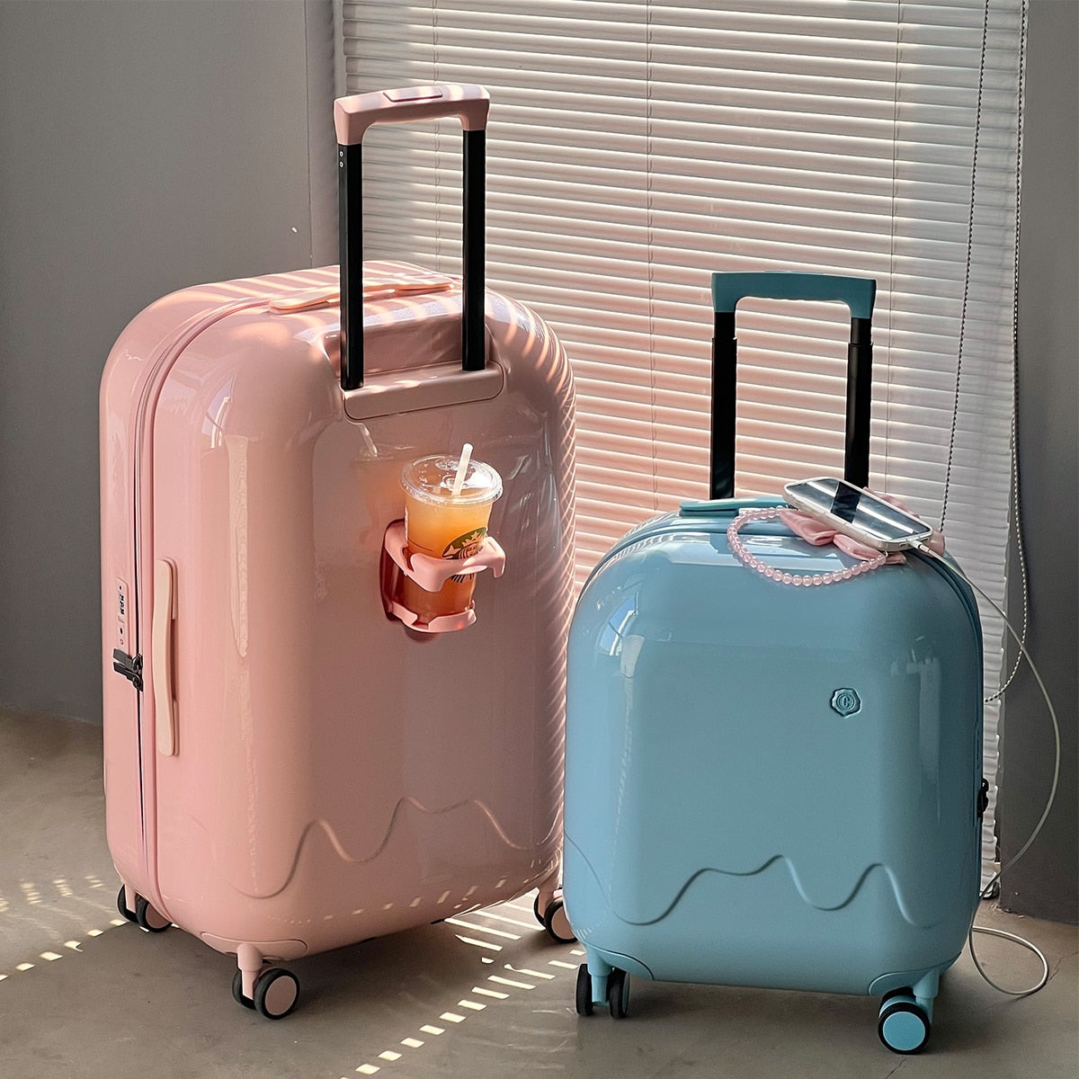 Bubble Travel Power Bank Lightweight Luggage