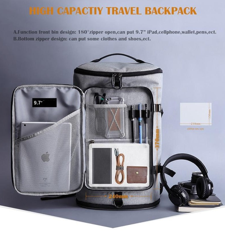 Large Capacity Travel Ergonomic Backpack