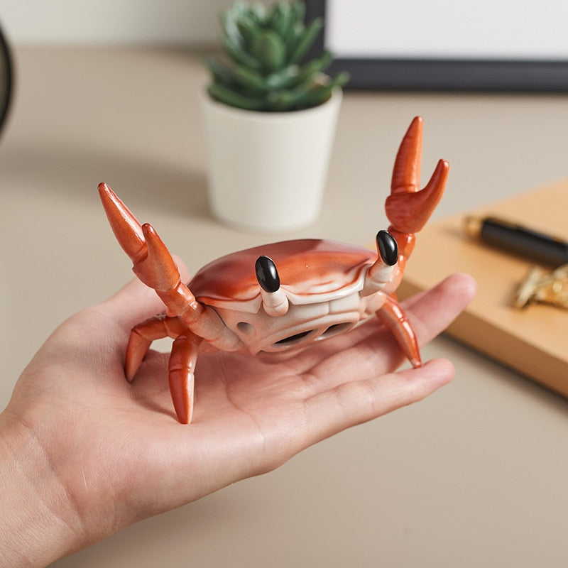 Creative Crab Phone Holder Wireless Bluetooth Mini Speaker