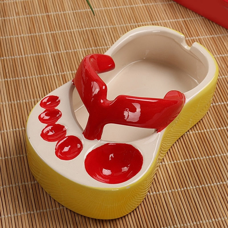 Ceramic Flip Flop Food Serving Bowl