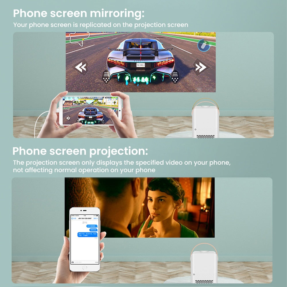 Movie Night Life Mini HD Video Projector