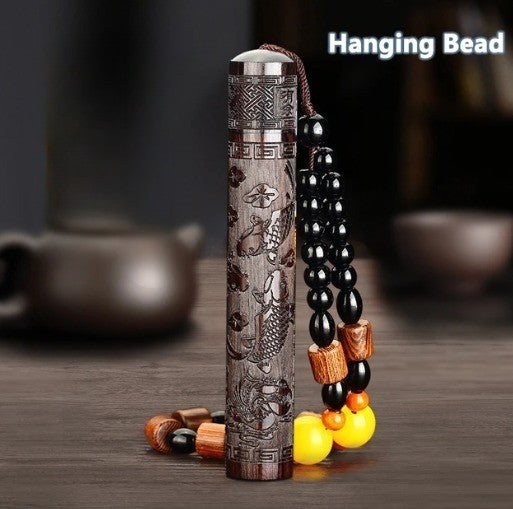 Ultra Thin Rechargeable Vintage Windproof Wooden Lighter