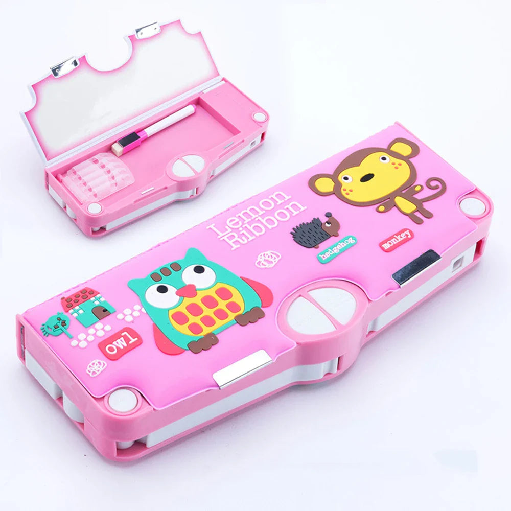 Korean Style Cute Multifunctional Kids Pencil Case