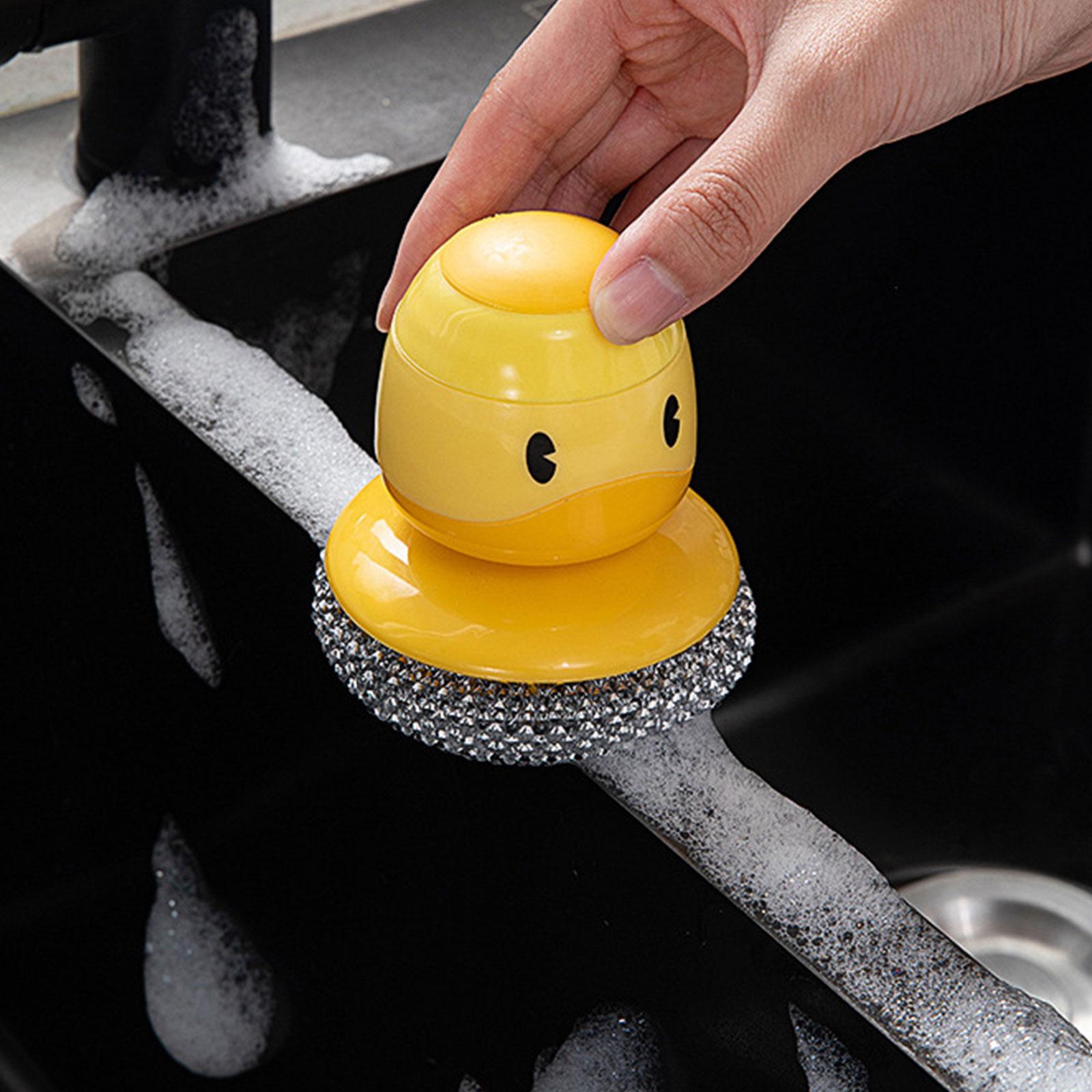 Duck Shape Dishwashing Scrubber