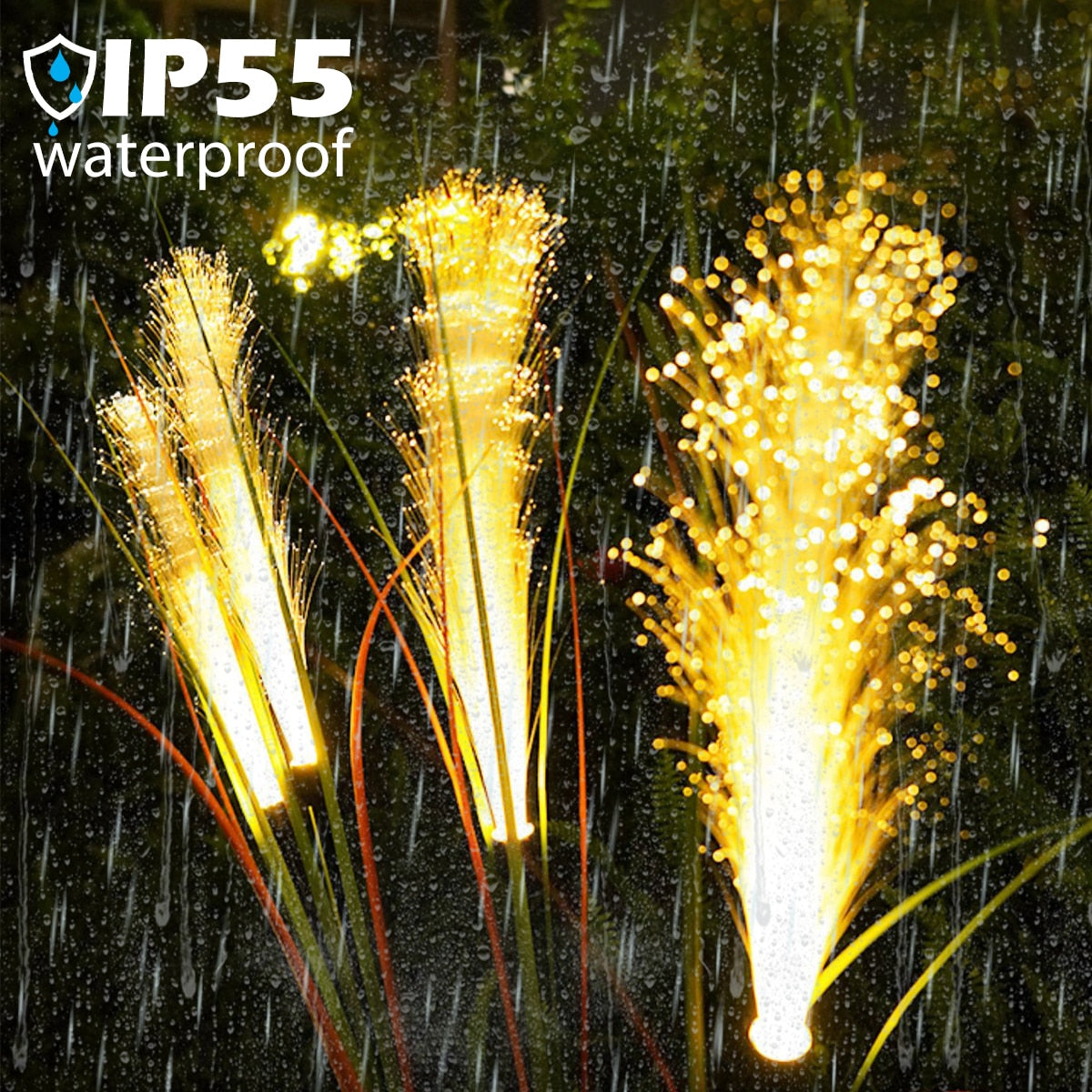 Outdoor Solar Waterproof Reed Garden Lights