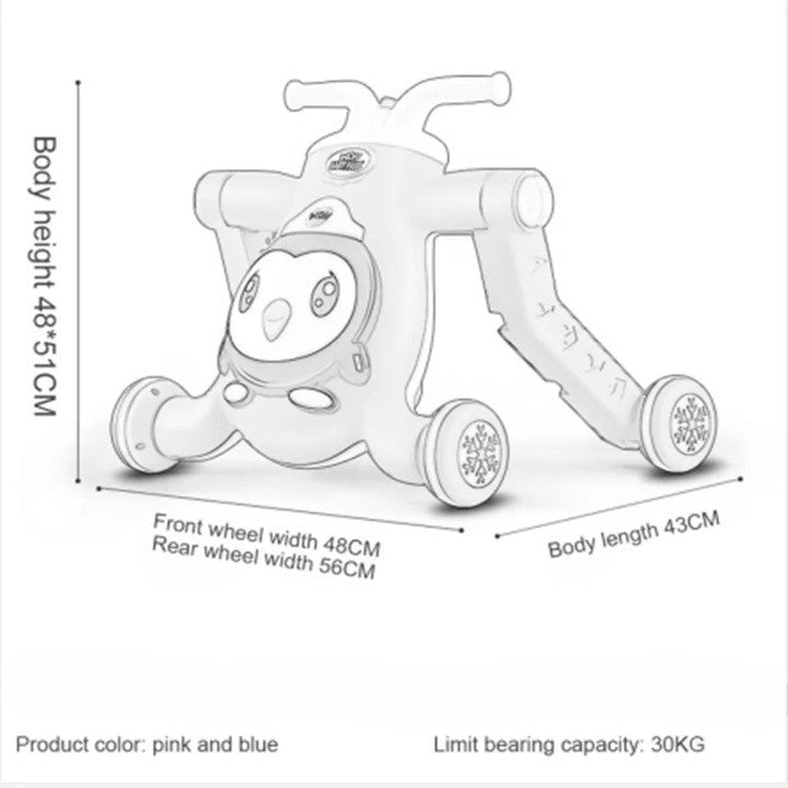 Transformable Junior Journey Baby Tricycle