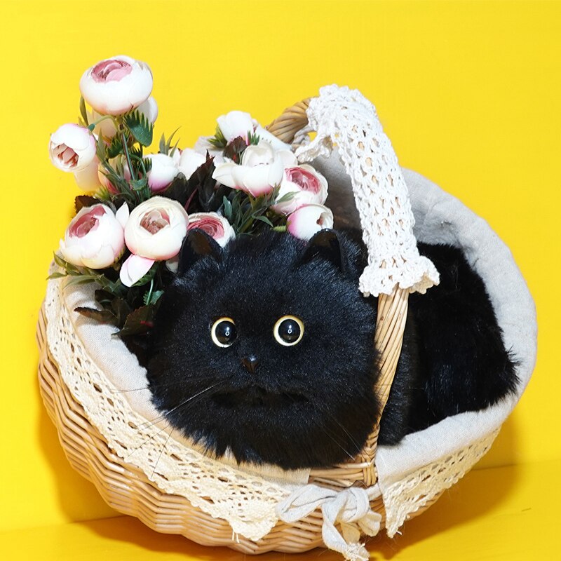 Realistic Cat Handmade Shoulder Bag