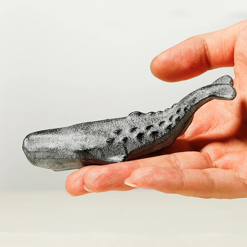 Iron Whale Mini Home Decor