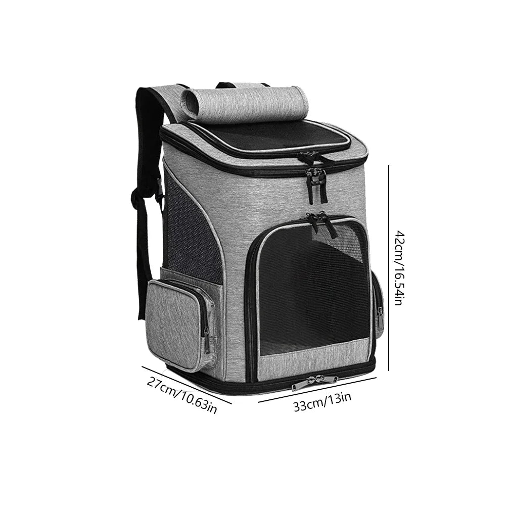 Pet Travel Breathable Expandable Backpack