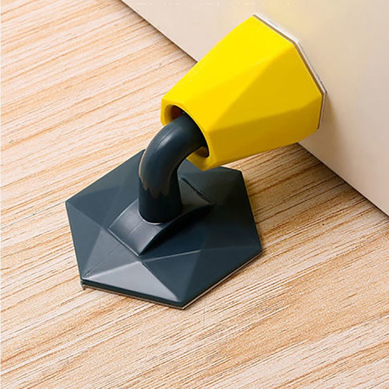 Self-Adhesive Silicone Door Stopper