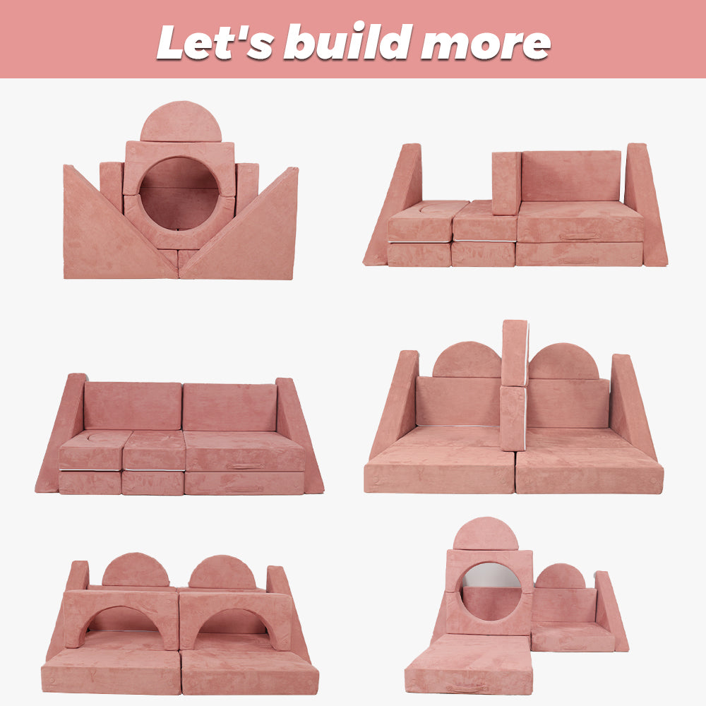 12Pcs DIY Modular Magnetic Couch