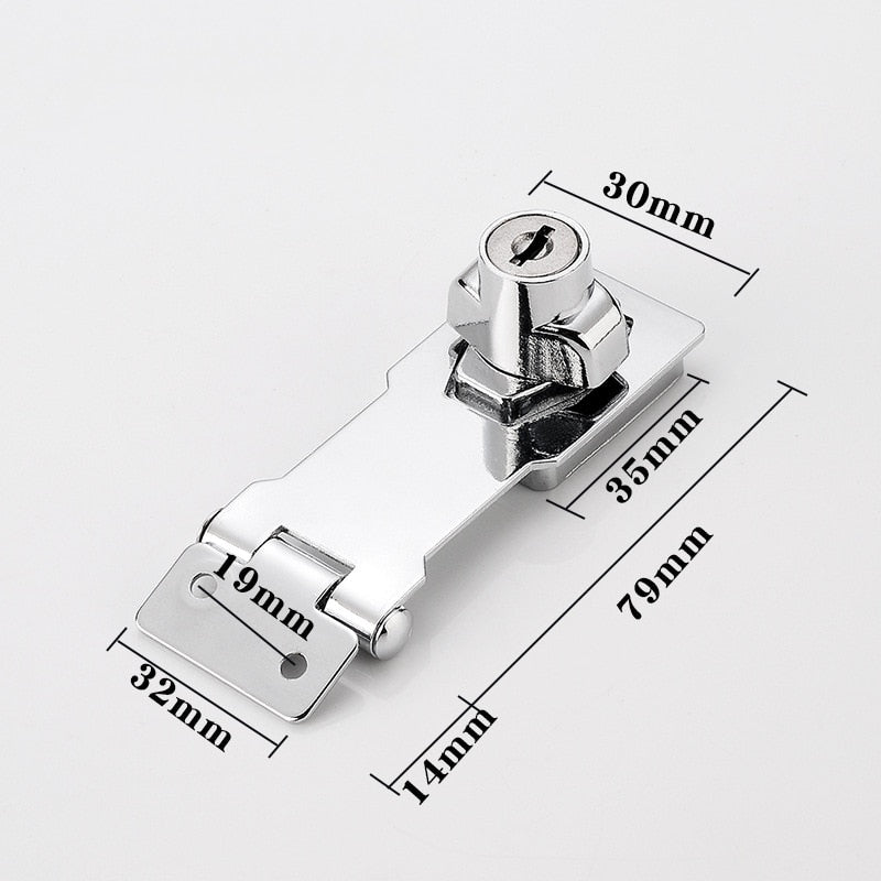 Cabinet Secure Stainless Steel Heavy Duty Drawer Lock