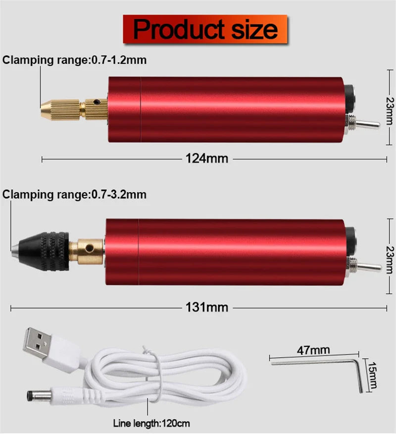 Power Craft USB Electric Hand Grinder