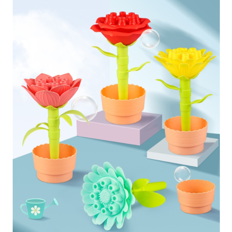 Flower Bubble Maker Toy