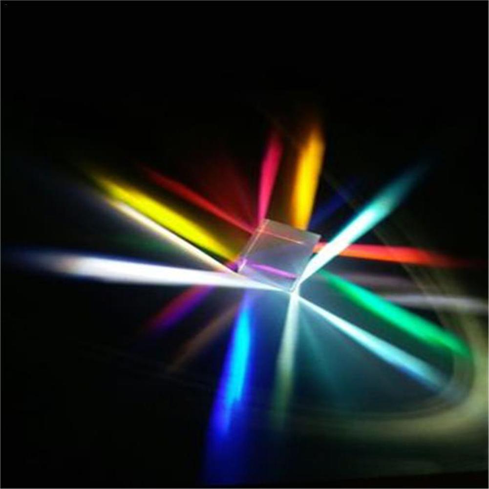 Colorful Light Reflecting Cube Home Decor