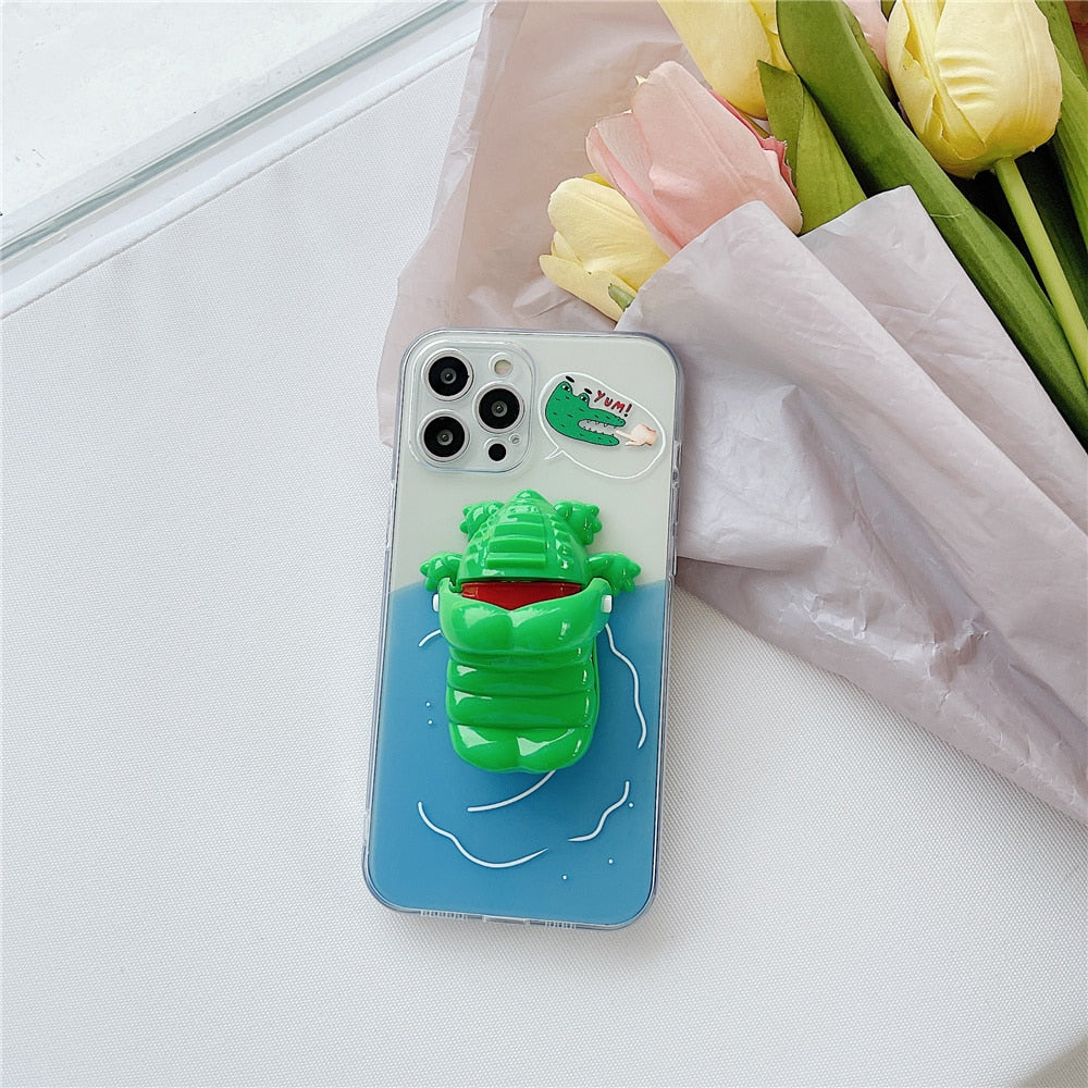 Crocodile Bite iPhone Case