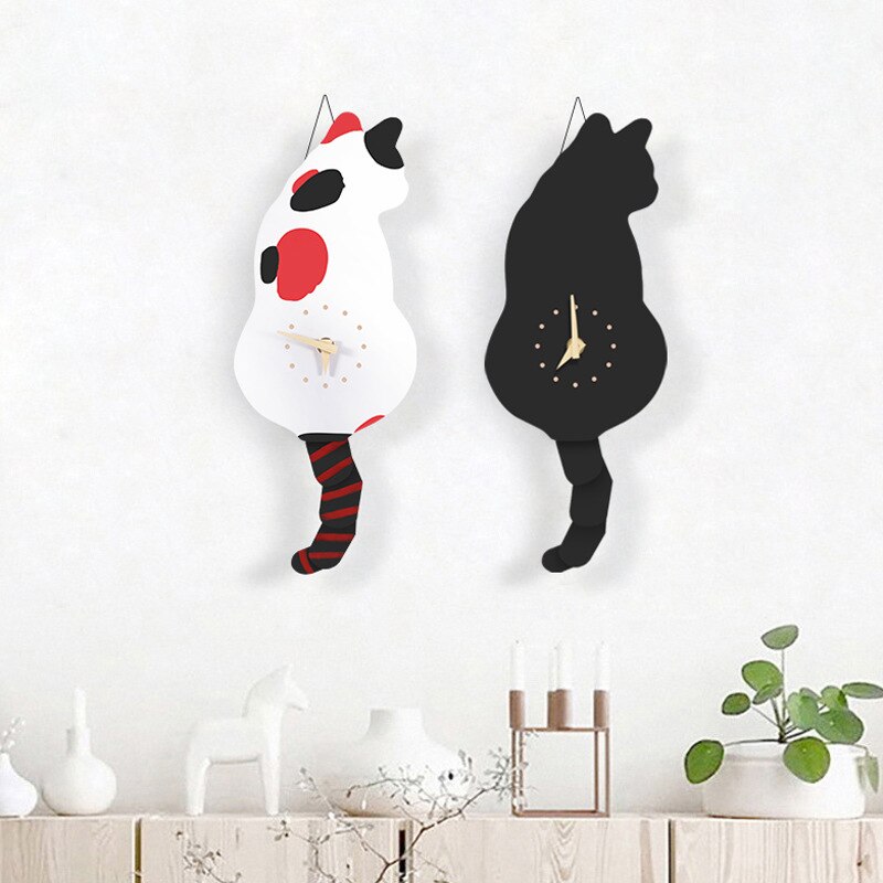 Creative Cat Wall Clock