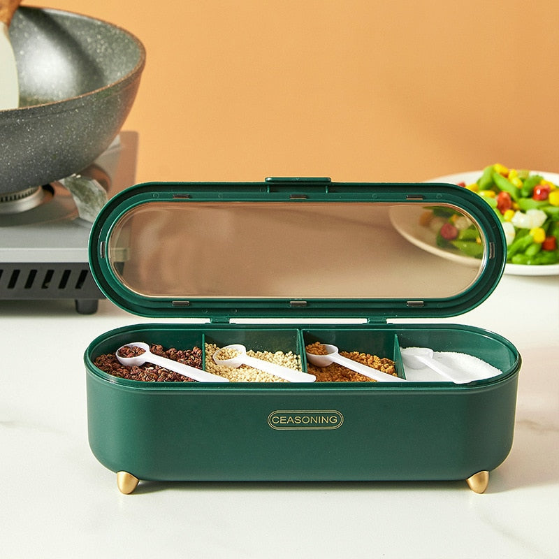 Detachable Kitchen Storage Seasoning Box