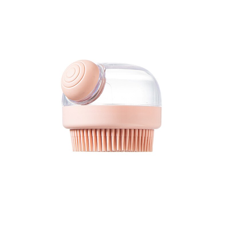 Quick Clean Shampoo Dispenser Hair Massager Brush