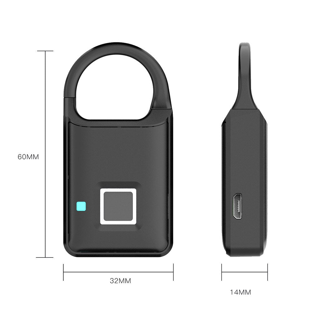 Touch Guard Smart Fingerprint Waterproof Secure Lock