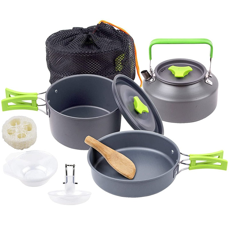 Camping Travel Cookware Kit