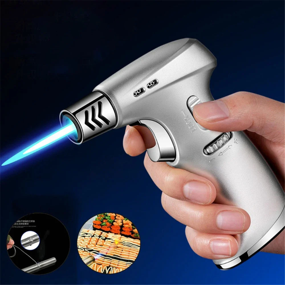 Portable Butane Torch Jet Flame Windproof Lighter