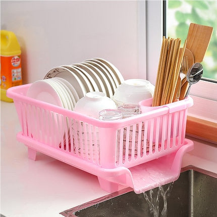 Kitchen Countertop Dish Drainer Rack