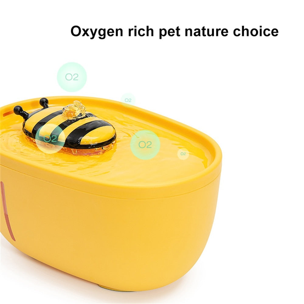 Honey Flow Pet Automatic Water Fountain